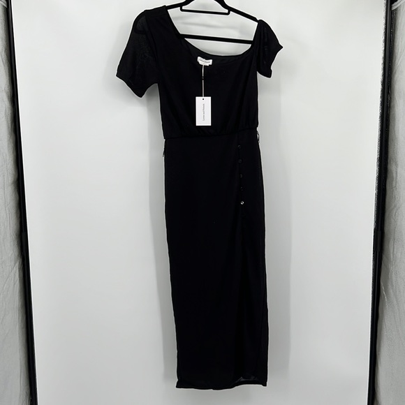 Lovers and Friends Eden Midi Dress in Black XS - Picture 4 of 9